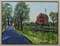 Weg naar de kerk